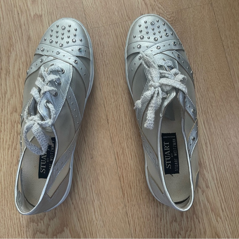 stuart-weitzman-studded-flats-for-women